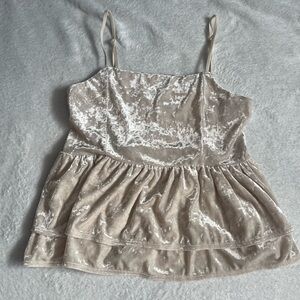 AE Velvet Tank/Blouse